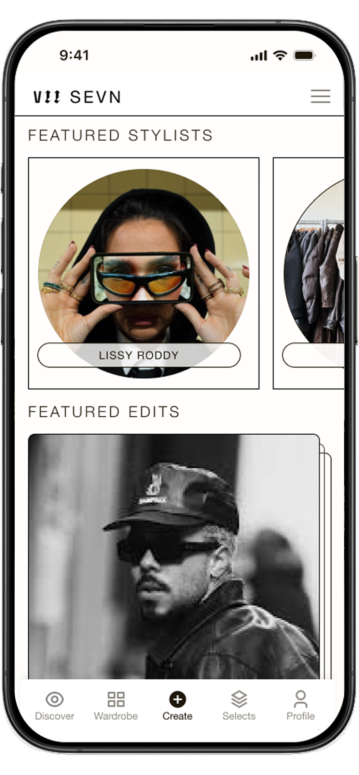 SEVN app on iPhone